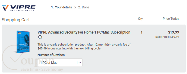 Vipre Advanced Security Coupon Code