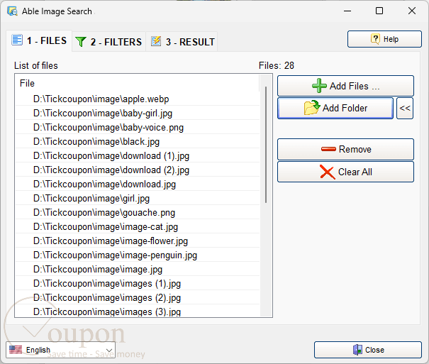Able Image Search Screenshot