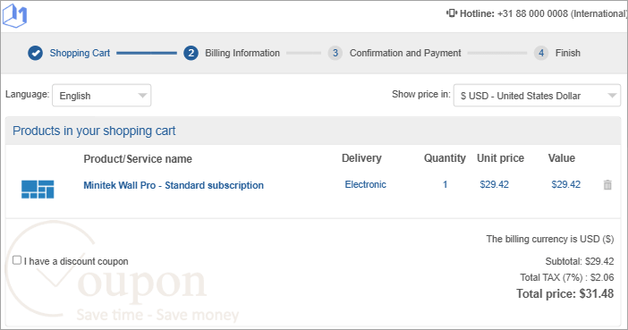 Minitek Wall Pro Coupon Code