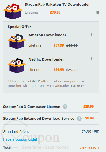 Streamfab Rakuten Tv Downloader Coupon Code