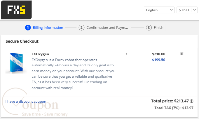 Fxoxygen Coupon Code