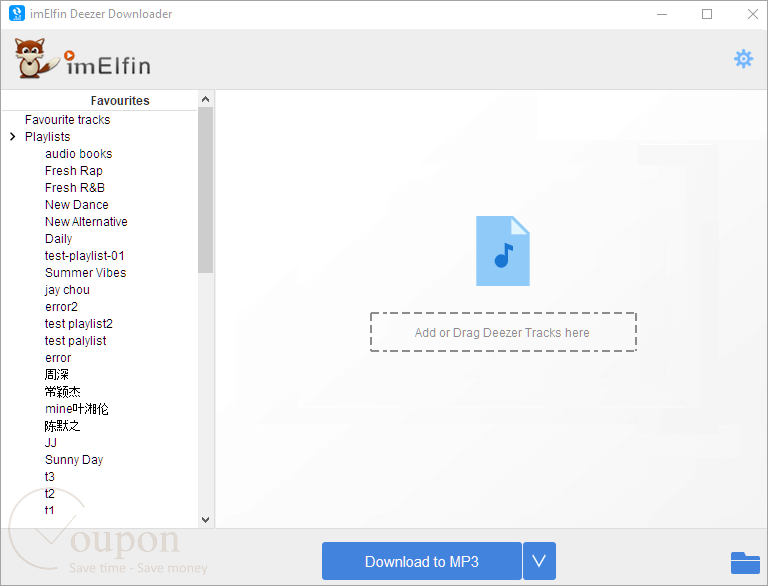 Imelfin Deezer Music Downloader Screenshot