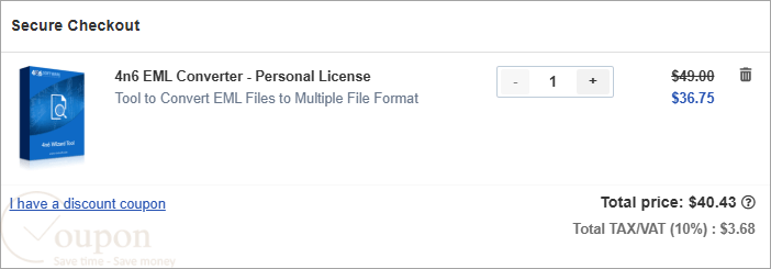 4N6 Eml Converter Coupon Code
