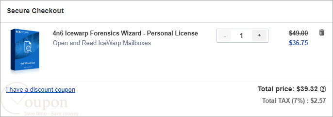 4N6 Icewarp Forensics Wizard Coupon Code