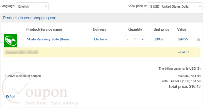 7 Data Recovery Suite Coupon Code