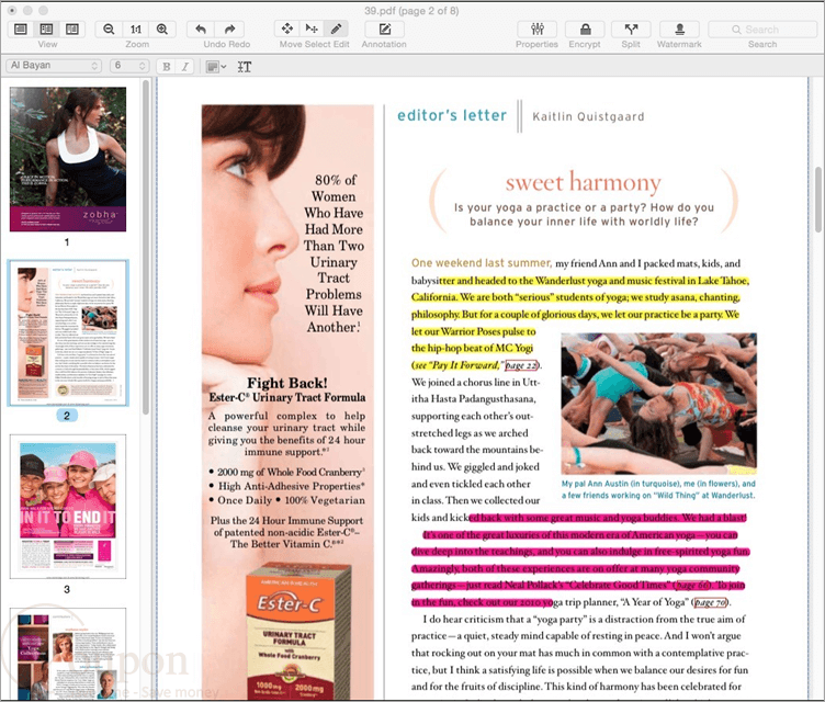 A Pdf Editor For Mac Screenshot