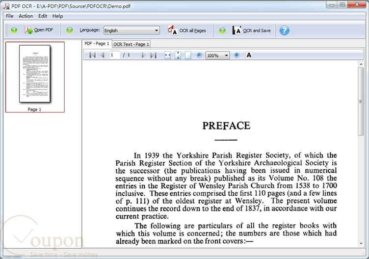 A Pdf Ocr Screenshot