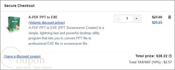 A Pdf Ppt To Exe Coupon Code