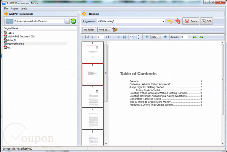 A Pdf Preview And Move Screenshot