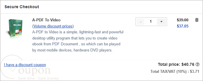 A Pdf To Video Coupon Code