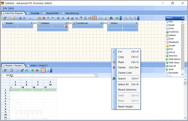 Advanced Etl Processor Screenshot