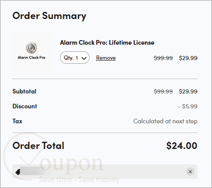 Alarm Clock Pro Coupon Code