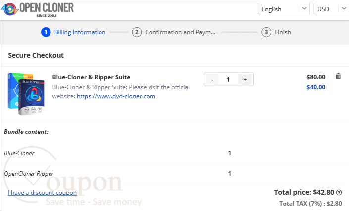 Blue Cloner Ripper Suite Coupon Code