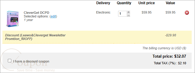 Cleverget Dcpd Coupon Code