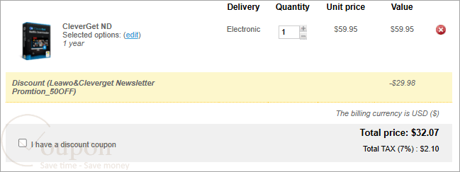 Cleverget Nd Coupon Code