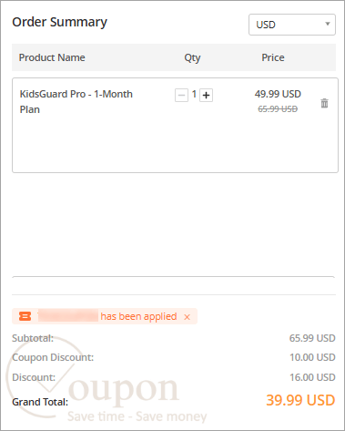 Clevguard Kidsguard Pro Coupon Code