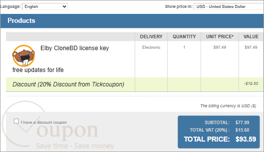 Clonebd Coupon Code