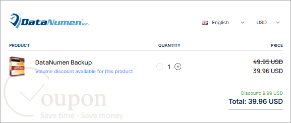 Datanumen Backup Coupon Code