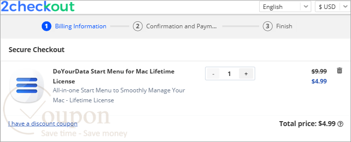 Doyourdata Start Menu For Mac Coupon Code