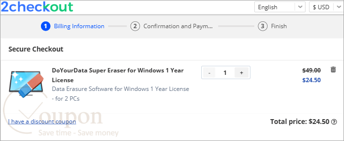 Doyourdata Super Eraser Coupon Code