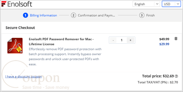 Enolsoft Pdf Password Remover For Mac Coupon Code