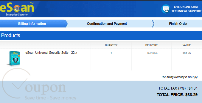 Escan Universal Security Suite Coupon Code
