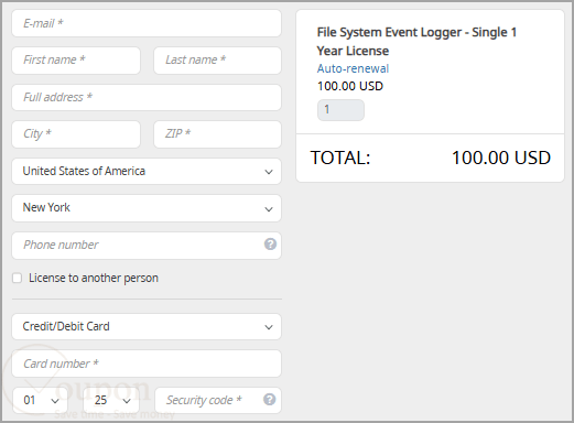 File System Event Logger Coupon Code
