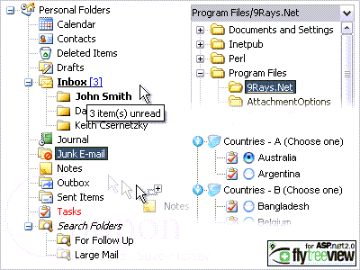 Flytreeview For Asp Net Screenshot