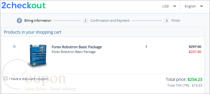 Forex Robotron Coupon Code
