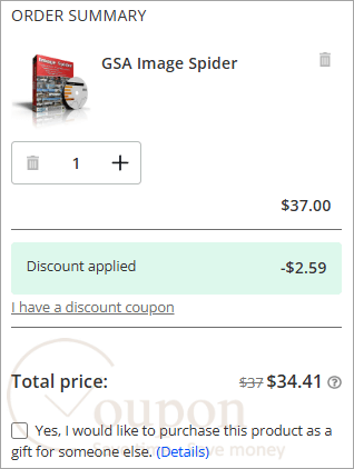 Gsa Image Spider Coupon Code