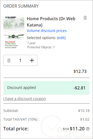 Home Products Dr Web Katana Coupon Code