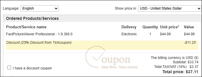 How To Use Fastpictureviewer Professional Coupon Code