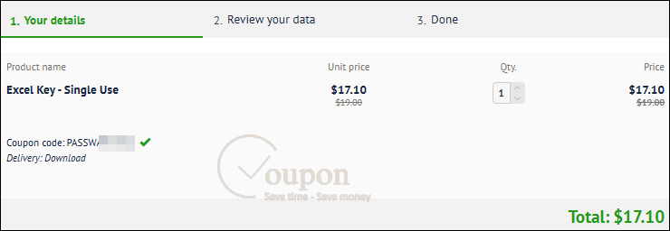How To Use Passware Excel Key Coupon Code