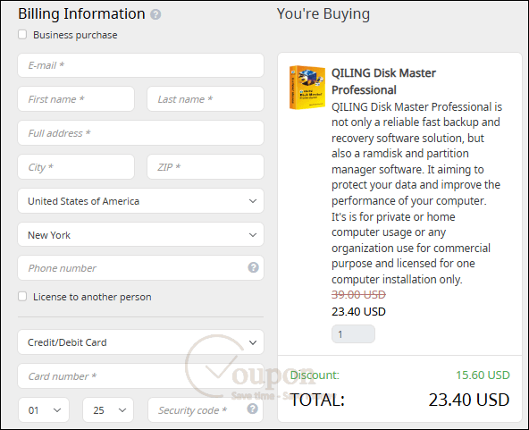 How To Use Qiling Disk Master Professional Coupon