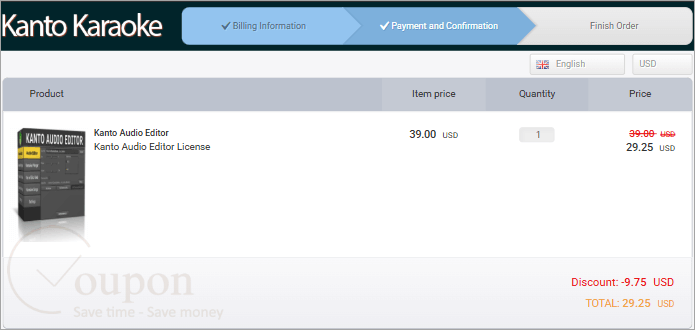 Kanto Audio Editor Coupon Code