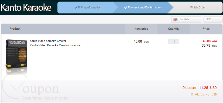 Kanto Video Karaoke Creator Coupon Code