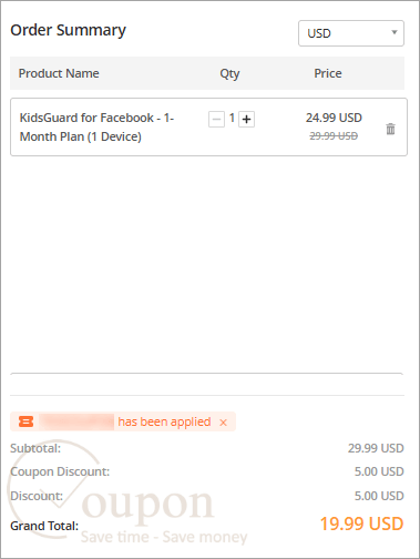 Kidsguard For Facebook Coupon Code