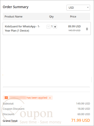 Kidsguard For Whatsapp Coupon Code