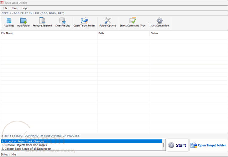 Lantechsoft Batch Word Utilities Screenshot