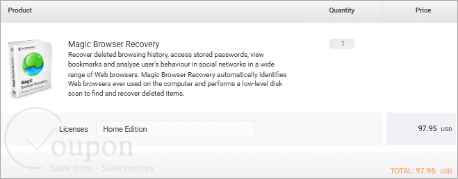 Magic Browser Recovery Coupon Code