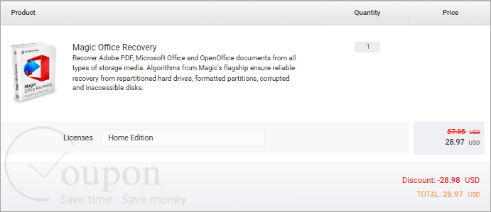 Magic Office Recovery Coupon Code