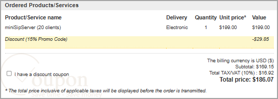 Minisipserver Coupon Code