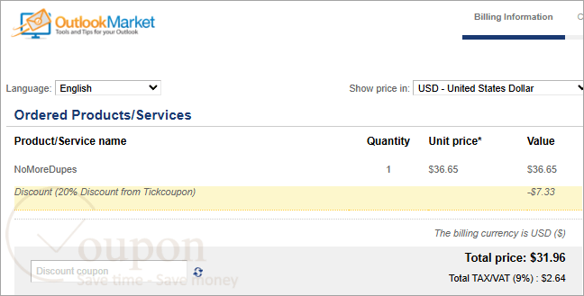 Nomoredupes Coupon Code
