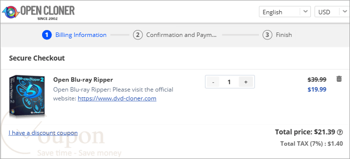 Open Blu Ray Ripper Coupon Code