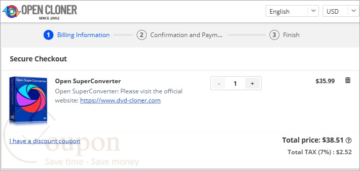 Open Superconverter Coupon Code