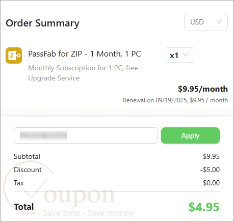 Passfab For Zip Coupon Code