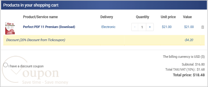 Perfect Pdf Coupon Code