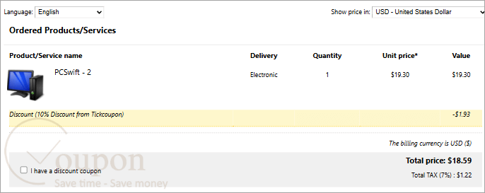 Pgware Pcswift Coupon Code