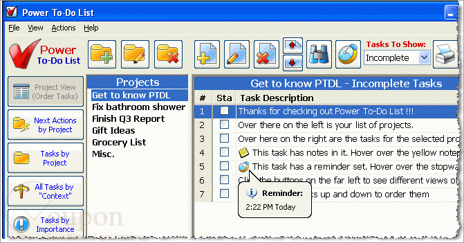 Power To Do List Screenshot