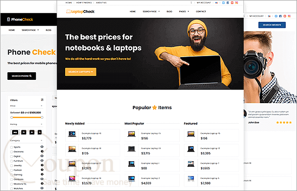 Premiumpress Compare Theme Screenshot